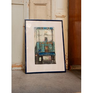 Illustration acrylique encadrée n°332