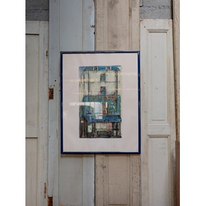 Illustration acrylique encadrée n°332