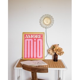 Suzette, l'applique dorée en verre n°156