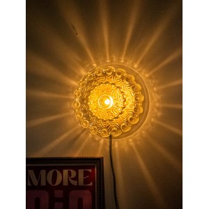 Suzette, l'applique dorée en verre n°156