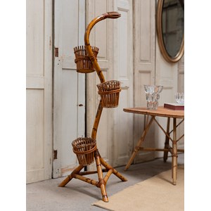 Ariel, le porte-plante en rotin n°486