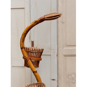 Ariel, le porte-plante en rotin n°486