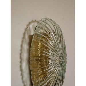 Applique demi-lune fine en verre n°173