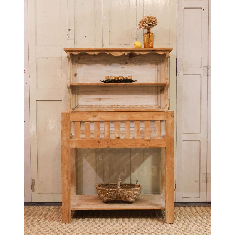 Grand vaisselier en pin massif n°38