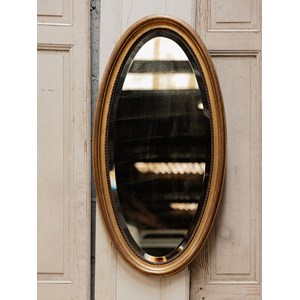 Georges, le miroir ovale doré n°1007