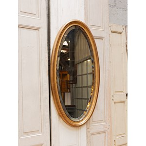 Georges, le miroir ovale doré n°1007