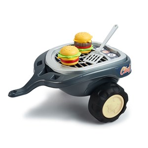 Porteur enfant food truck avec remorque 1 à 3 ans - falk