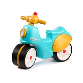 Porteur enfant scooter strada bleu et jaune 1 à 3 ans - falk