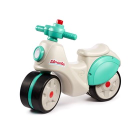 Porteur enfant scooter strada crème et vert 1 à 3 ans - falk