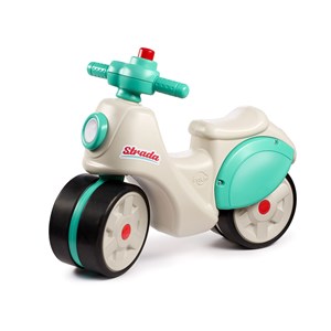 Porteur enfant scooter strada crème et vert 1 à 3 ans - falk