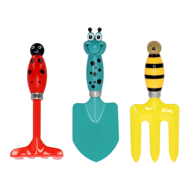 Set de 3 outils pour enfants, insectes - esschert design