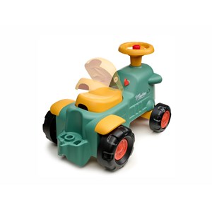 Porteur tracteur maurice vert avec remorque 1 à 3 ans - falk