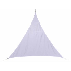Voile d'ombrage triangulaire 2 x 2 x 2 m curacao - blanc - hespéride