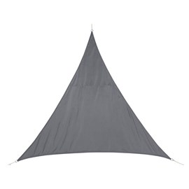 Voile d'ombrage triangulaire 2 x 2 x 2 m curacao - gris - hespéride