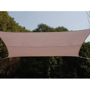 Voile d'ombrage rectangulaire 2 x 3 m curacao - taupe - hespéride