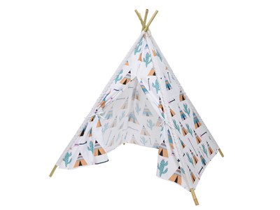 Tipi enfant motifs cactus - jardideco