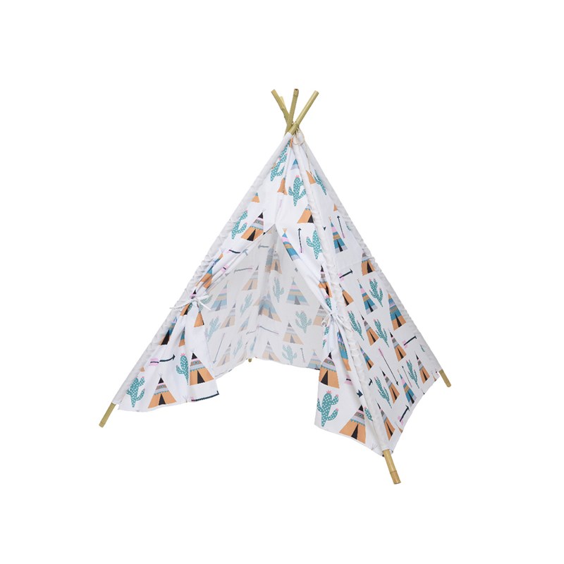 Jardideco - Tipi enfant motifs cactus - jardideco