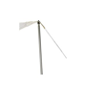 Mât acier pour voile d'ombrage ø 20 mm - 2,70 m - jardiline