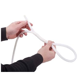 Lot de 2 cordes tressées ø 10 mm - 5,00 m - jardiline