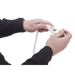 Lot de 2 cordes tressées ø 10 mm - 5,00 m - jardiline