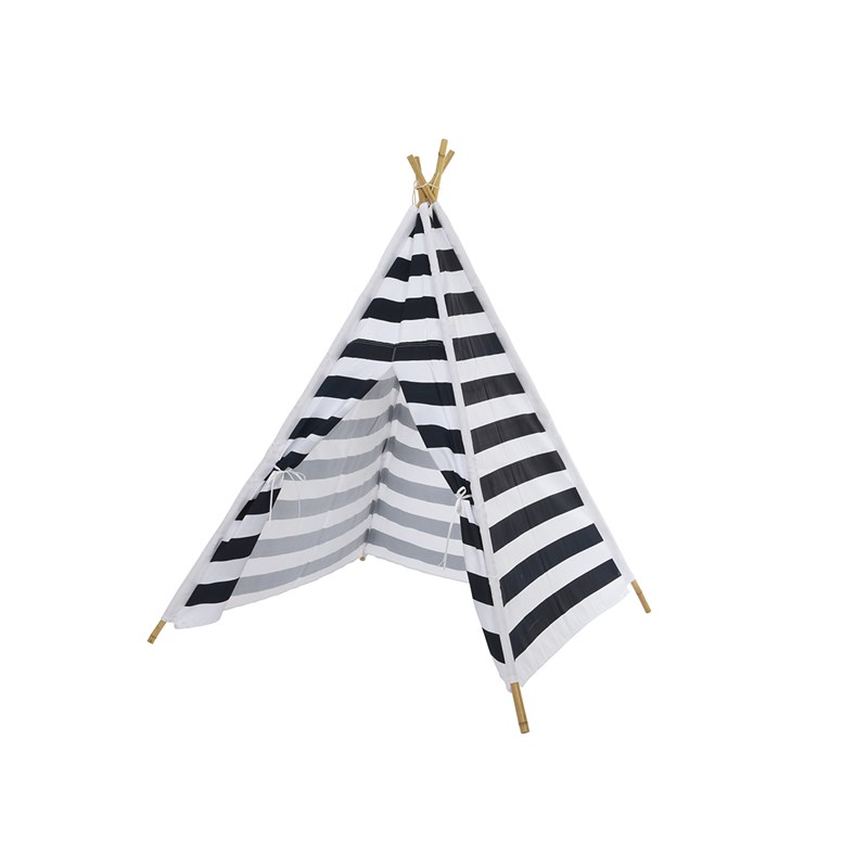 Jardideco - Tipi enfant motifs rayures - jardideco