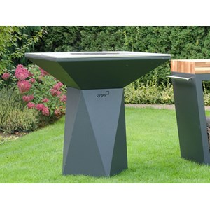 Brasero g1 graphite plaque acier carbone - artiss