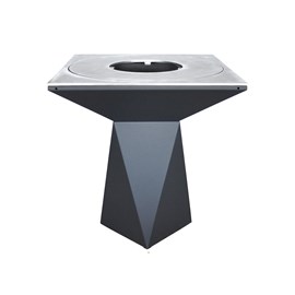 Brasero g1 graphite plaque de cuisson acier inoxydable alimentaire - artiss