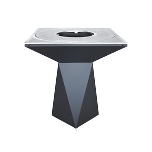 Brasero g1 graphite plaque de cuisson acier inoxydable alimentaire - artiss