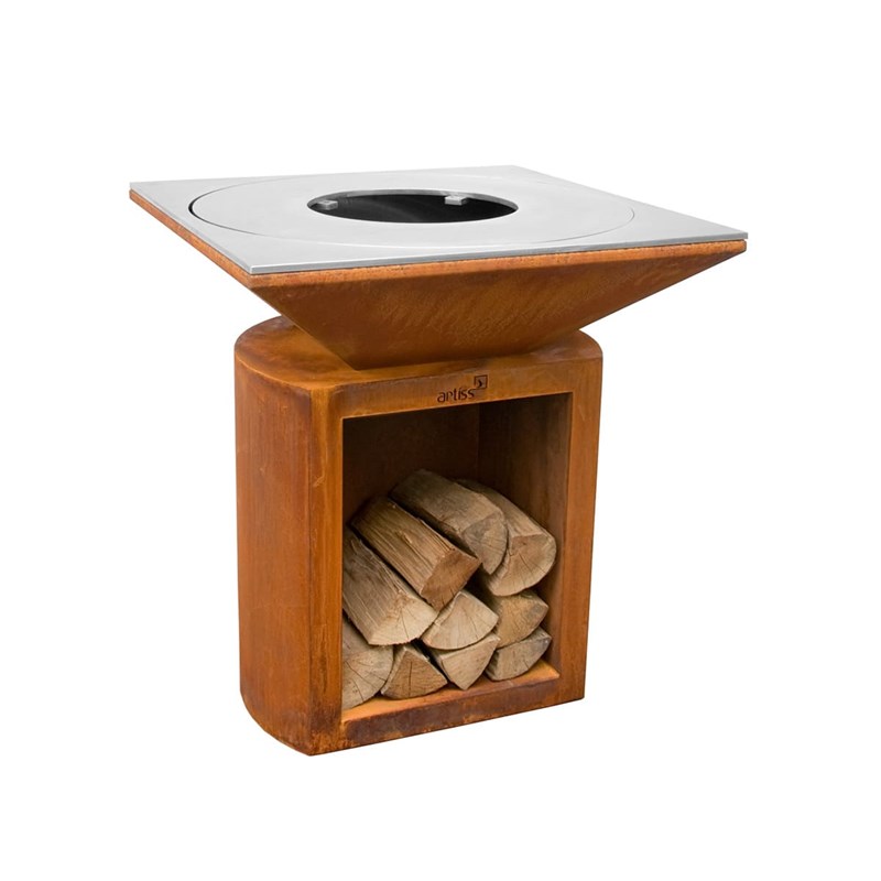 Artiss Design - Brasero g2 corten plaque de cuisson acier inoxydable alimentaire - artiss