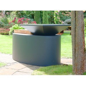 Brasero g3 graphite plaque de cuisson acier inoxydable alimentaire - artiss