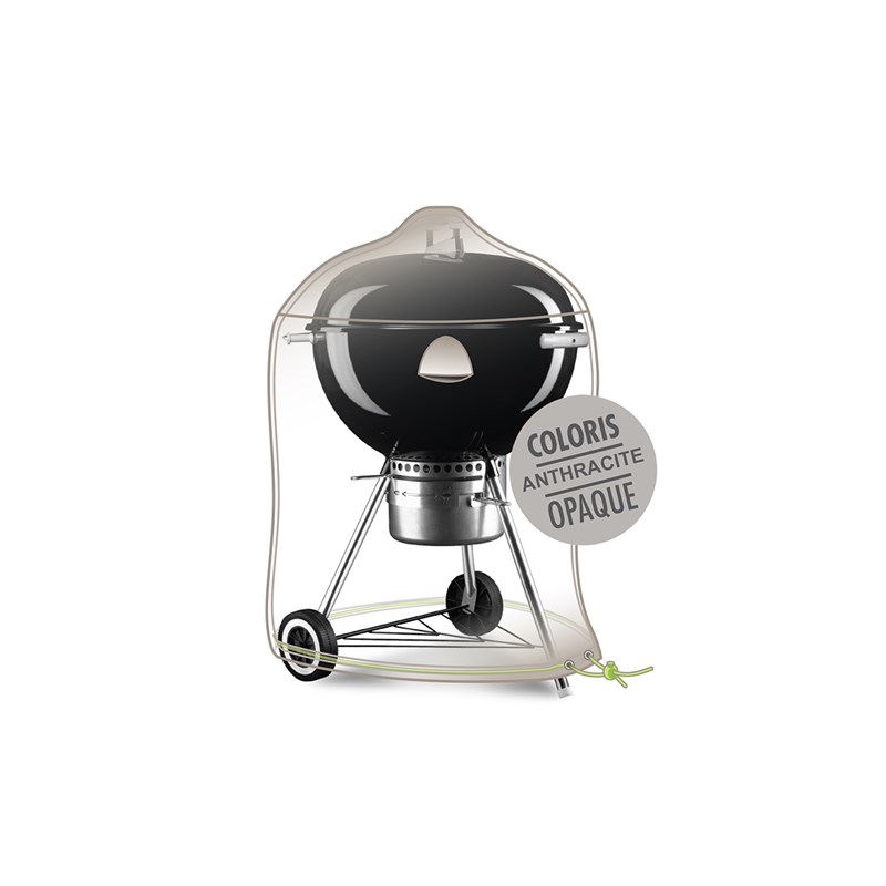 Jardiline - Housse pour barbecue rond kettle cover air - ø 70 x 80 cm - jardiline