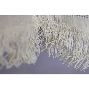 Rideau de porte moustiquaire en toile écru 140 x 225 cm - morel