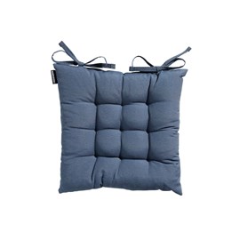 Galette de chaise de jardin toscane panama safier blue 46 x 46 cm