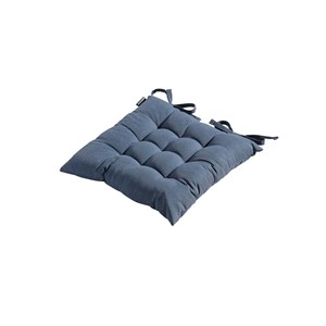 Galette de chaise de jardin toscane panama safier blue 46 x 46 cm