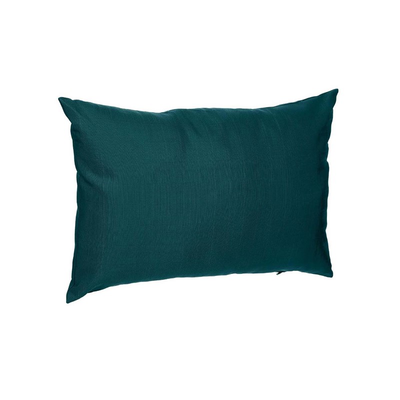 Coussin d'extérieur korai bleu canard - 50 x 30 cm - hespéride
