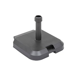 Pied de parasol opaneo noir 39 kg avec roulettes - hespéride