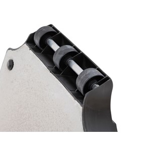 Pied de parasol opaneo noir 39 kg avec roulettes - hespéride