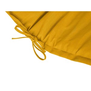 Coussin de transat korai jaune moutarde 190 cm - hespéride