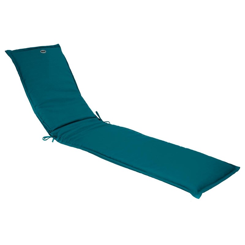 Coussin de transat korai bleu canard 190 cm - hespéride