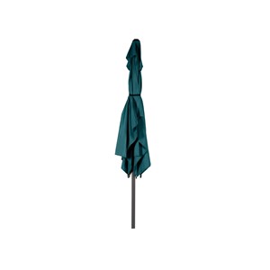 Parasol droit rectangulaire loompa bleu canard - 3 x 2 m - hespéride
