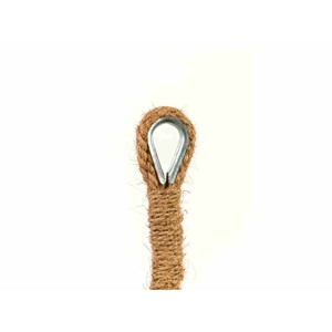 Ombrière naturelle en fibres de coco rectangulaire 3 x 2 m - jardiline