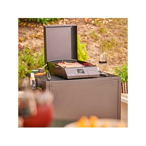 Plancha électrique cooking + housse de protection - forge adour