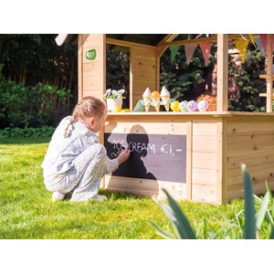 Maisonnette en bois pour enfants hika - exit toys