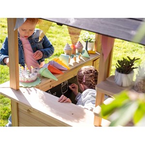 Maisonnette en bois pour enfants hika - exit toys