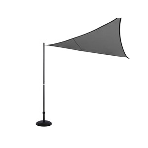 Mât de fixation pour voile d'ombrage ø 50 mm - 2,55 m - hespéride