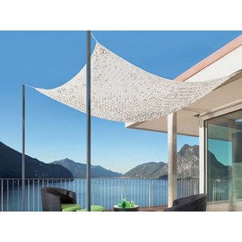 Filet d'ombrage rectangulaire sahara 3 x 4 m