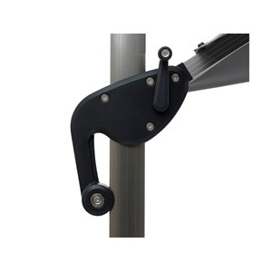 Parasol déporté rectangulaire equador - 4 x 3 m - hespéride