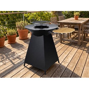 Brasero de cuisson avec plaque en fonte amovible - somagic