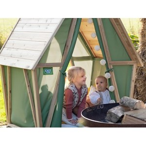 Maisonnette en bois pour enfants yuki 100 - exit toys
