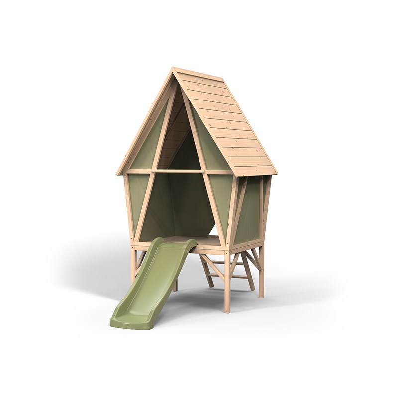 Maisonnette en bois pour enfants yuki 300 - exit toys